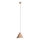 MAXLIGHT P0547 - Suspension filaire SAKURA 1xE27/60W/230V d. 33,5 cm chêne