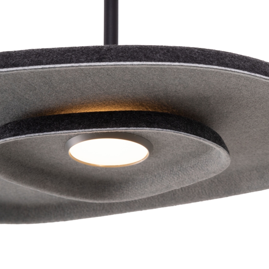 MAXLIGHT P0560 - LED Hanglamp aan een koord DEUX LED/5W/230V zwart