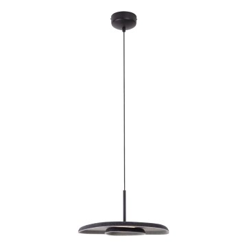 MAXLIGHT P0560 - Suspension filaire DEUX LED/5W/230V noir