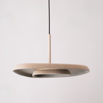MAXLIGHT P0561 - LED Hanglamp aan een koord DEUX LED/5W/230V beige/grijs