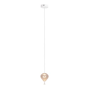 MAXLIGHT P0575 - Suspension filaire PALLONCINI 2xLED/3W/230V d. 12 cm beige