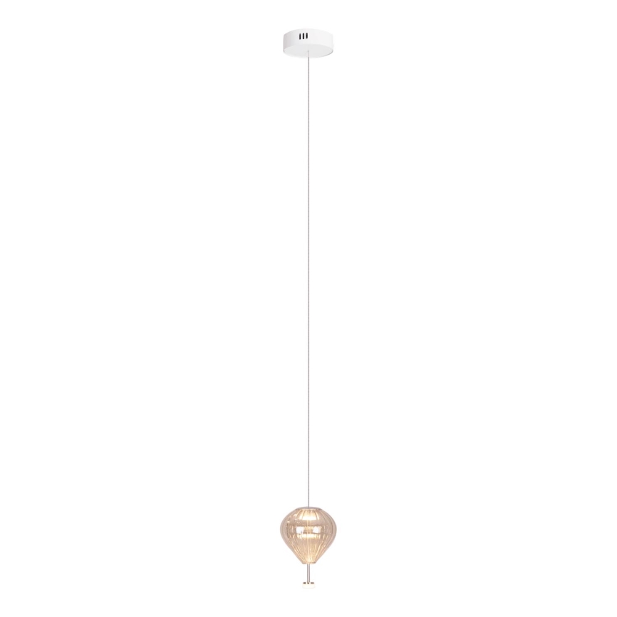 MAXLIGHT P0575 - Suspension filaire PALLONCINI 2xLED/3W/230V d. 12 cm beige