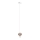 MAXLIGHT P0576 - Suspension filaire PALLONCINI 2xLED/3W/230V d. 12 cm fumé