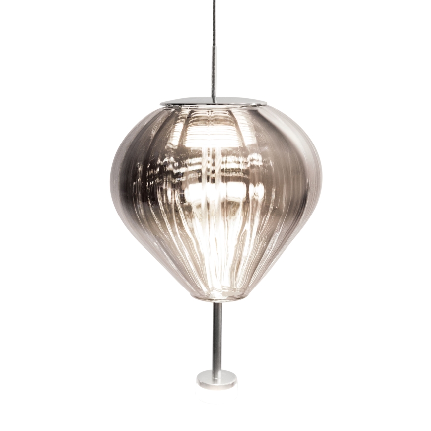 MAXLIGHT P0576 - Suspension filaire PALLONCINI 2xLED/3W/230V d. 12 cm fumé