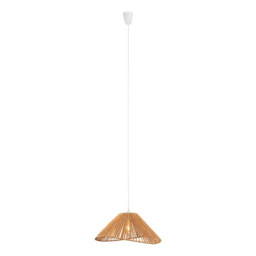 MAXLIGHT P0577 - Suspension filaire AMALFI 1xE27/15W/230V d. 45 cm beige