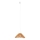 MAXLIGHT P0577 - Suspension filaire AMALFI 1xE27/15W/230V d. 45 cm beige