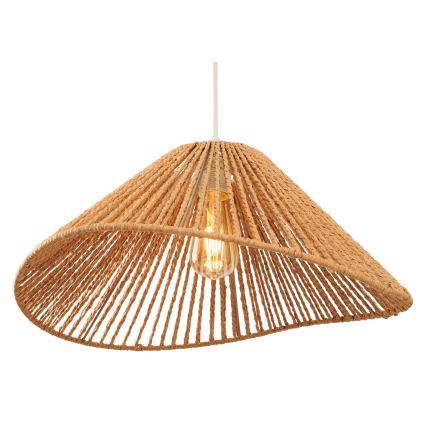 MAXLIGHT P0577 - Suspension filaire AMALFI 1xE27/15W/230V d. 45 cm beige