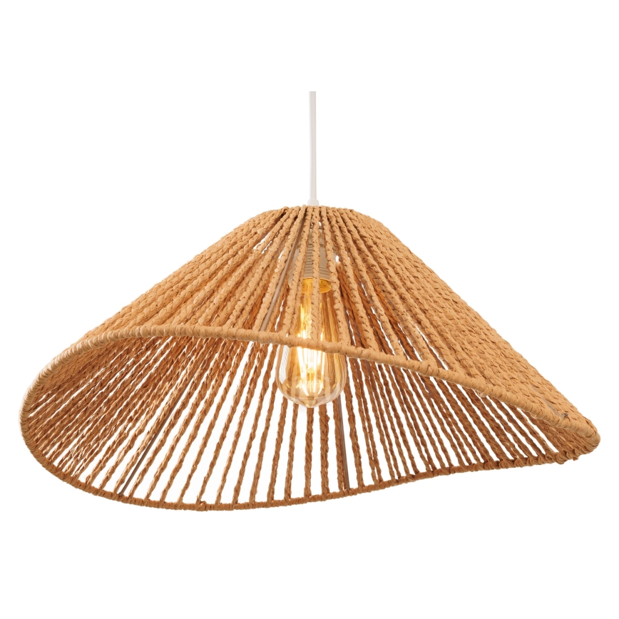 MAXLIGHT P0577 - Suspension filaire AMALFI 1xE27/15W/230V d. 45 cm beige