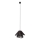 MAXLIGHT P0580 - Suspension filaire AMALFI 1xE27/15W/230V d. 45 cm noir