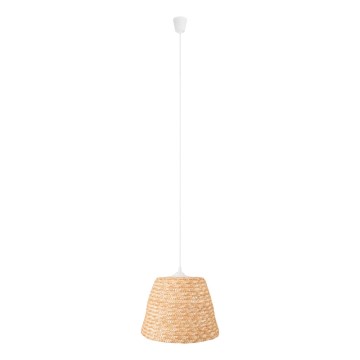 MAXLIGHT P0582 - Suspension filaire POT 1xE27/15W/230V d. 30 cm beige