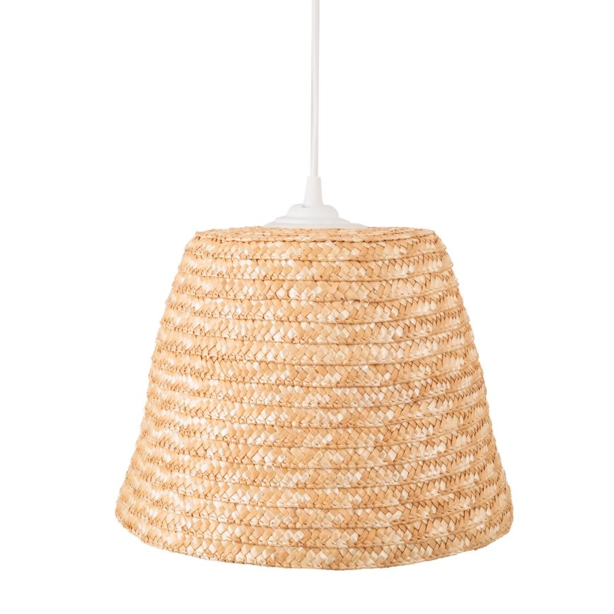 MAXLIGHT P0582 - Suspension filaire POT 1xE27/15W/230V d. 30 cm beige