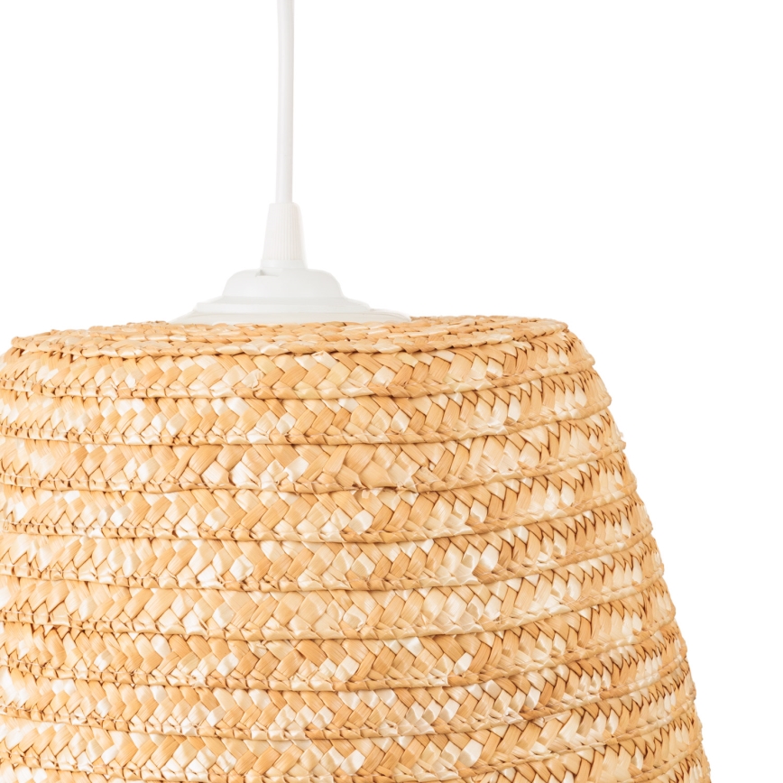 MAXLIGHT P0582 - Suspension filaire POT 1xE27/15W/230V d. 30 cm beige