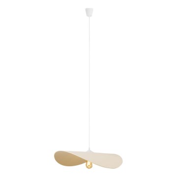 MAXLIGHT P0585 - Hanglamp aan een koord PAN 1xE27/15W/230V diameter 60 cm crème
