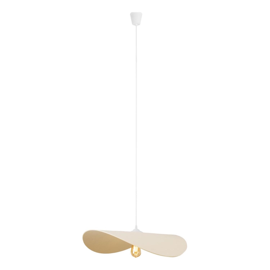 MAXLIGHT P0585 - Suspension filaire PAN 1xE27/15W/230V d. 60 cm crème