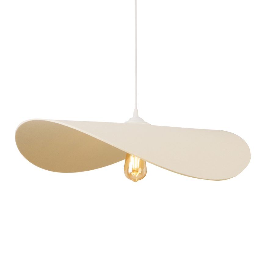 MAXLIGHT P0585 - Suspension filaire PAN 1xE27/15W/230V d. 60 cm crème