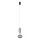 MAXLIGHT P0591 - Suspension filaire BORA LED/10W/230V d. 22 cm blanc/noir