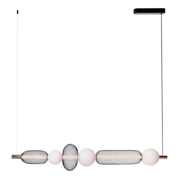 MAXLIGHT P0593 - Suspension filaire BORA LED/29W/230V blanc/noir