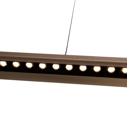 MAXLIGHT P0594 - Dimbare LED hanglamp aan een koord JO-JO LED/38W/230V 2700/4500/5500K messing