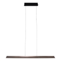 MAXLIGHT P0595 - Dimbare LED hanglamp aan een koord JO-JO LED/38W/230V 2700/4500/5500K antraciet