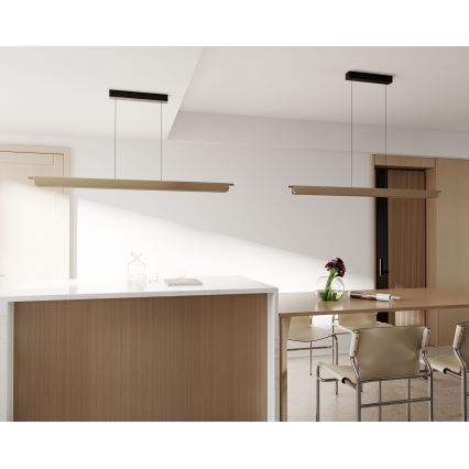 MAXLIGHT P0596 - Lustre LED dimmable sur câble JO-JO LED/40W/230V 2700/4500/5500K doré