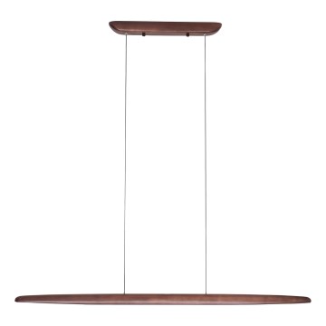 MAXLIGHT P0598 - Suspension filaire WOODY LED/25W/230V marron/pin