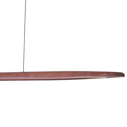 MAXLIGHT P0598 - Suspension filaire WOODY LED/25W/230V marron/pin