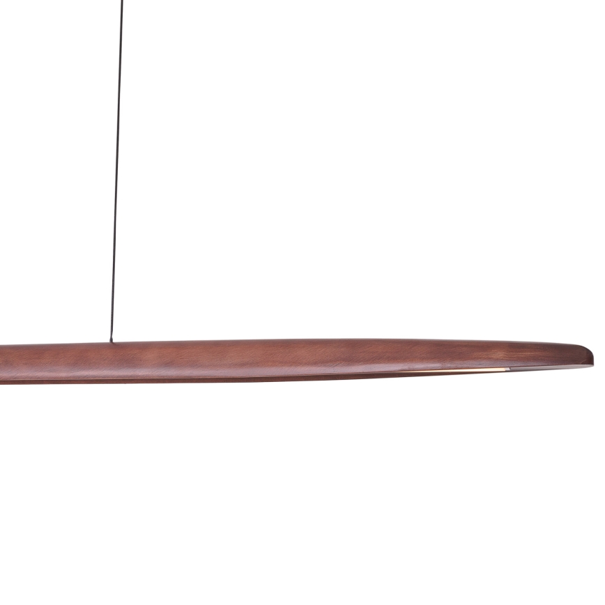 MAXLIGHT P0598 - Suspension filaire WOODY LED/25W/230V marron/pin