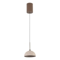 MAXLIGHT P0666 - LED-hanglamp aan kabel CUCCINA LED/57W/230V Ø 15 cm beige