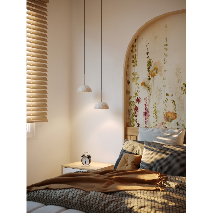 MAXLIGHT P0666 - LED-hanglamp aan kabel CUCCINA LED/57W/230V Ø 15 cm beige