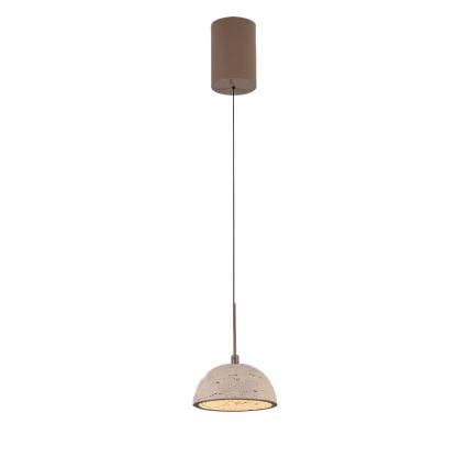 MAXLIGHT P0666 - LED-hanglamp aan kabel CUCCINA LED/57W/230V Ø 15 cm beige