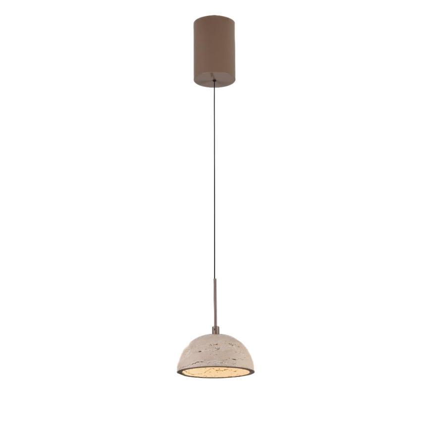MAXLIGHT P0666 - LED-hanglamp aan kabel CUCCINA LED/57W/230V Ø 15 cm beige