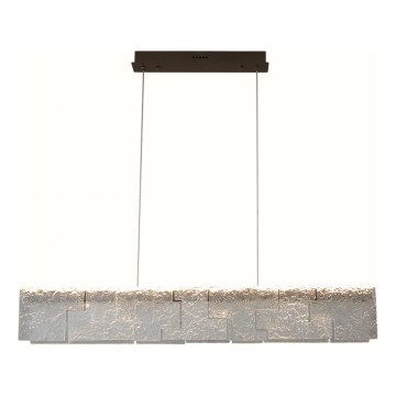 MAXLIGHT P0678 - Lustre LED sur câble EVEREST LED/55W/230V marron