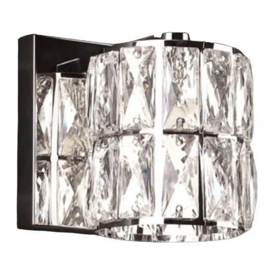 MAXLIGHT W0205 - Applique murale DIAMANTE 1xG9/42W/230V chrome brillant