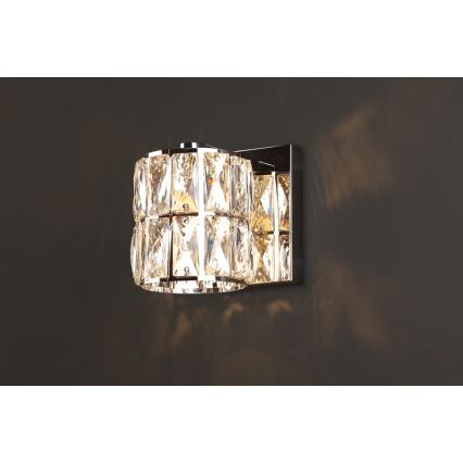 MAXLIGHT W0205 - Applique murale DIAMANTE 1xG9/42W/230V chrome brillant