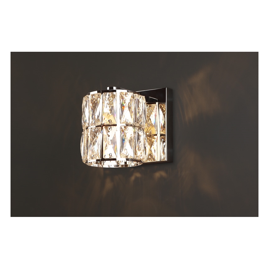 MAXLIGHT W0205 - Applique murale DIAMANTE 1xG9/42W/230V chrome brillant