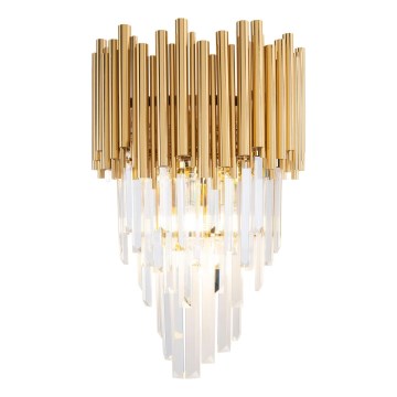 MAXLIGHT W0227 - Wandlamp VOGUE 4xG9/40W/230V goud