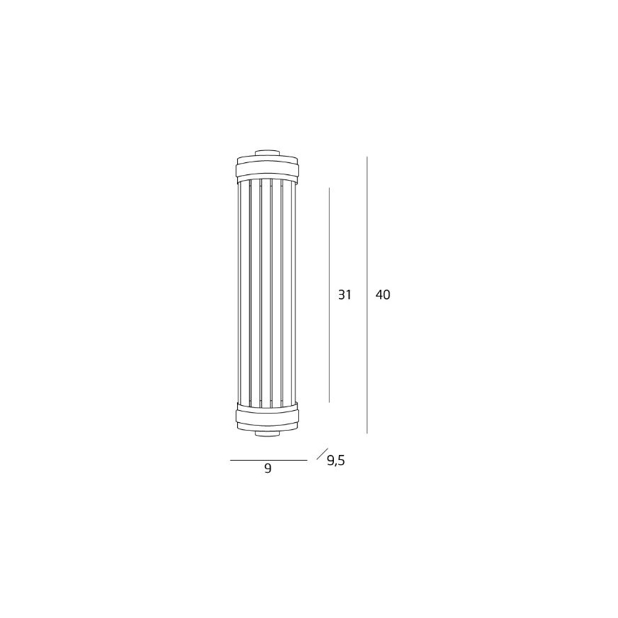 MAXLIGHT W0241 - Wandlamp FLORENCE 2xE14/40W/230V glanzend chroom
