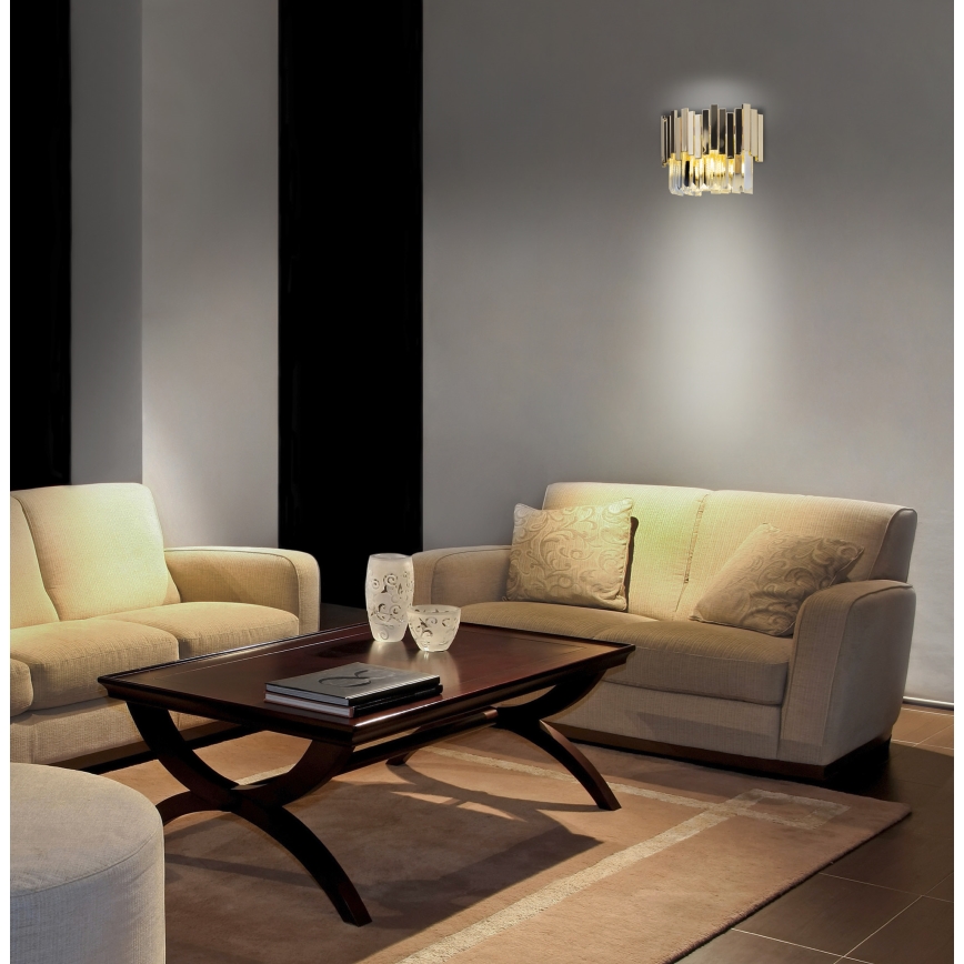MAXLIGHT W0251 - Wandlamp TREND 3xG9/40W/230V goud