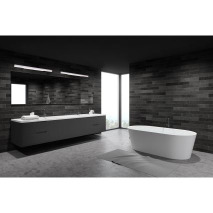 MAXLIGHT W0263 - Eclairage de miroir salle de bain à intensité variable LINEAR LED/18W/230V 57 cm IP44 blanc