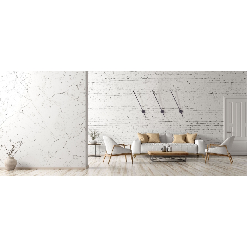 MAXLIGHT W0267 - Applique murale extérieure ARAIGNEE LED/8,4W/230V IP44 noir