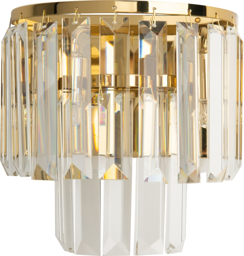MAXLIGHT W0288 - Wandlamp MONACO 2xG9/40W/230V goud