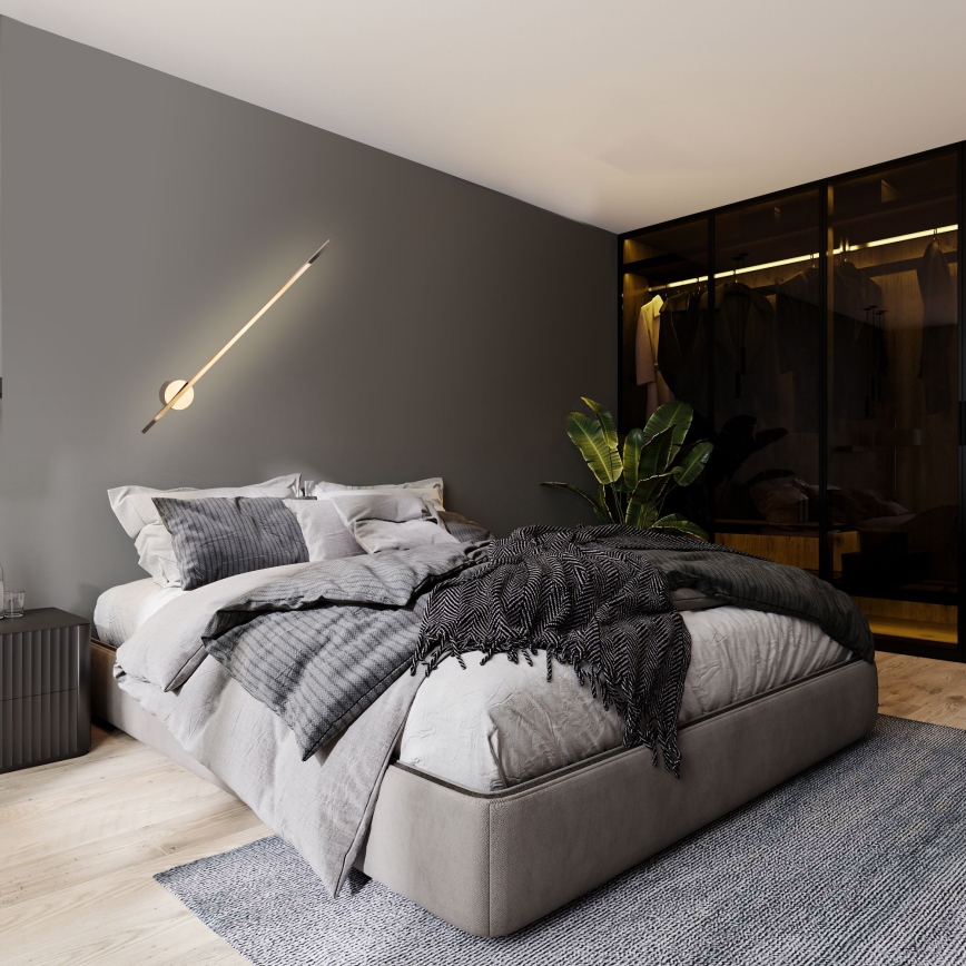MAXLIGHT W0297 - Applique murale extérieure ARAIGNEE LED/8,4W/230V IP44 doré