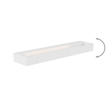 MAXLIGHT W0306 - Applique murale salle de bain FLINK LED/12W/230V 45 cm IP44 blanc