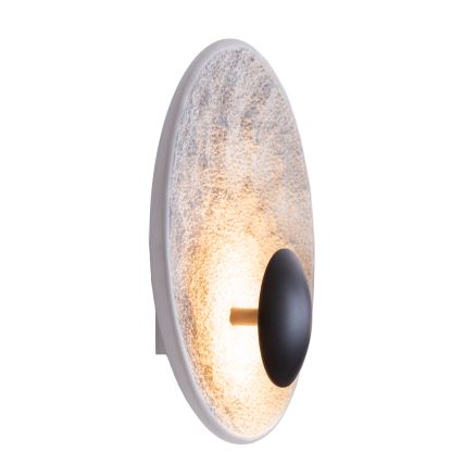 MAXLIGHT W0325 - LED wand verlichting OYAKA LED/5W/230V diameter 29 cm wit/zwart