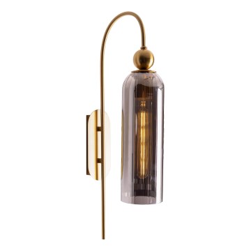 MAXLIGHT W0333 - Applique murale CAMPANILA 1xE27/40W/230V laiton/gris