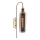 MAXLIGHT W0333 - Wandlamp CAMPANILA 1xE27/40W/230V messing/grijs