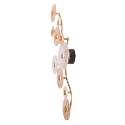 MAXLIGHT W0354 - LED wand verlichting ALLURE 10xLED/4,3W/230V goud