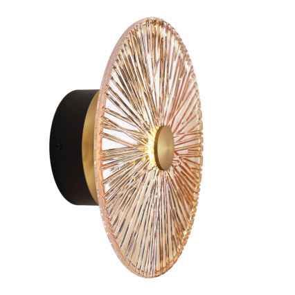 MAXLIGHT W0355 - LED wand verlichting ALLURE LED/5W/230V diameter 28 cm goud