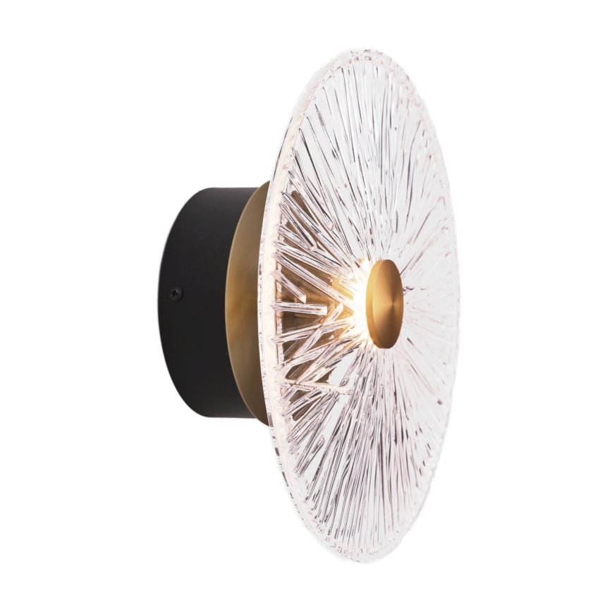 MAXLIGHT W0356 - Applique murale ALLURE LED/5W/230V d. 28 cm doré/transparent