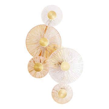 MAXLIGHT W0357 - Applique murale ALLURE 5xLED/5W/230V doré